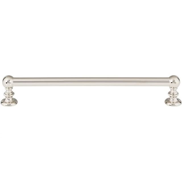 Top Knobs Victoria Series 7-9/16" (192 mm) Center to Center Polished Nickel Pull, - A614-PN