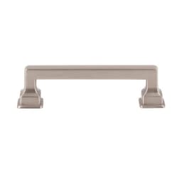 Top Knobs Erika Series 3-3/4" (96 mm) Center to Center Brushed Nickel Pull, - A622-BRN