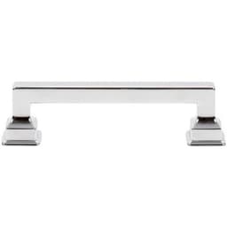 Top Knobs Erika Series 3-3/4" (96 mm) Center to Center Polished Chrome Pull, - A622-CH