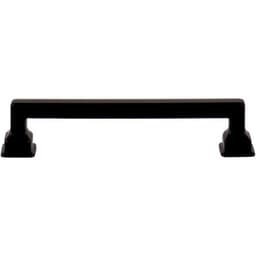 Top Knobs Erika Series 5-1/16" (128 mm) Center to Center Matte Black Pull, - A623-BL