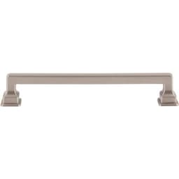 Top Knobs Erika Series 6-5/16" (160 mm) Center to Center Brushed Nickel Pull, - A624-BRN