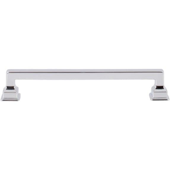 Top Knobs Erika Series 6-5/16" (160 mm) Center to Center Polished Chrome Pull, - A624-CH