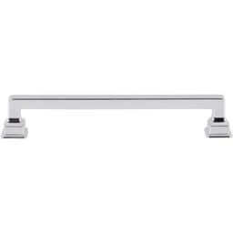 Top Knobs Erika Series 6-5/16" (160 mm) Center to Center Polished Chrome Pull, - A624-CH