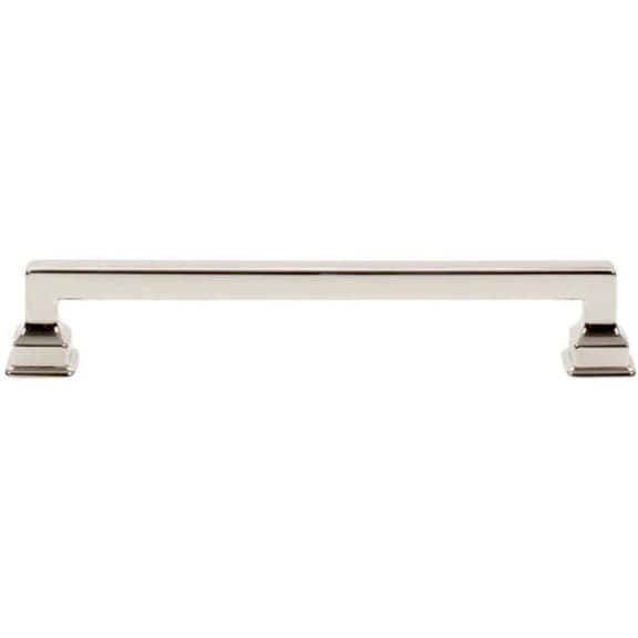 Top Knobs Erika Series 6-5/16" (160 mm) Center to Center Polished Nickel Pull, - A624-PN