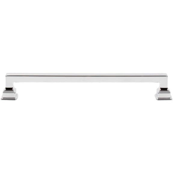 Top Knobs Erika Series 7-9/16" (192 mm) Center to Center Polished Chrome Pull, - A625-CH