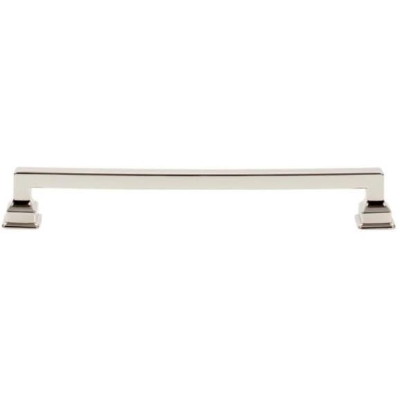 Top Knobs Erika Series 7-9/16" (192 mm) Center to Center Polished Nickel Pull, - A625-PN