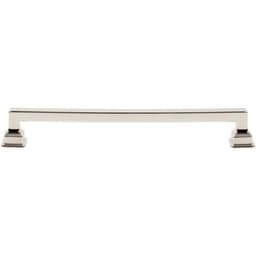 Top Knobs Erika Series 7-9/16" (192 mm) Center to Center Polished Nickel Pull, - A625-PN