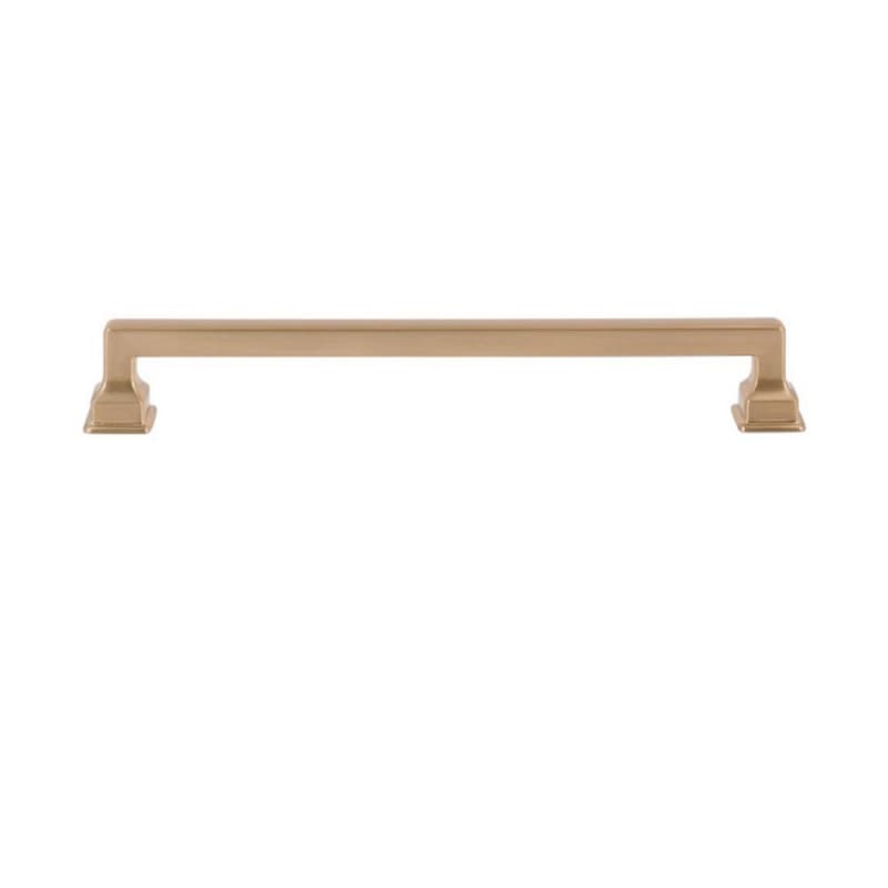 Top Knobs Erika 7-9/16" (192 mm) Center to Center Warm Brass Pull, A625-WB