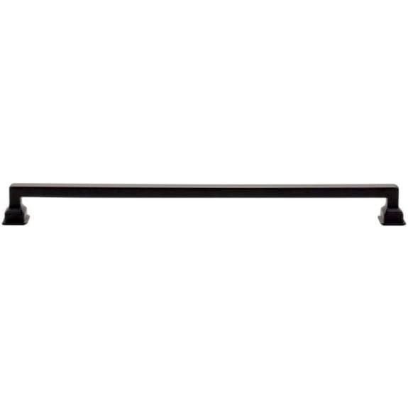 Top Knobs Erika Series 12" (305 mm) Center to Center Matte Black Pull, - A626-BL