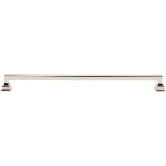 Top Knobs Erika Appliance Pull 18" (457 mm) Center to Center, Polished Nickel, A628-PN