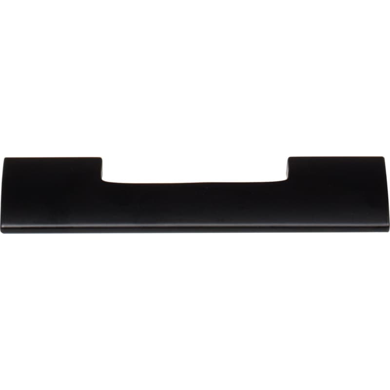 Top Knobs Atwood Series 3-3/4" (96 mm) Center to Center Matte Black Pull, - A630-BL