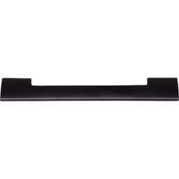 Top Knobs Atwood Series 6-5/16" (160 mm) Center to Center Matte Black Pull, - A632-BL