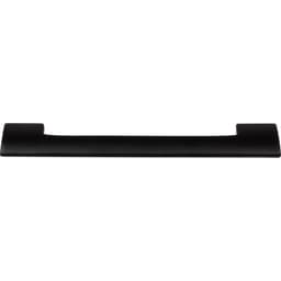 Top Knobs Atwood Series 7-9/16" (192 mm) Center to Center Matte Black Pull, - A633-BL