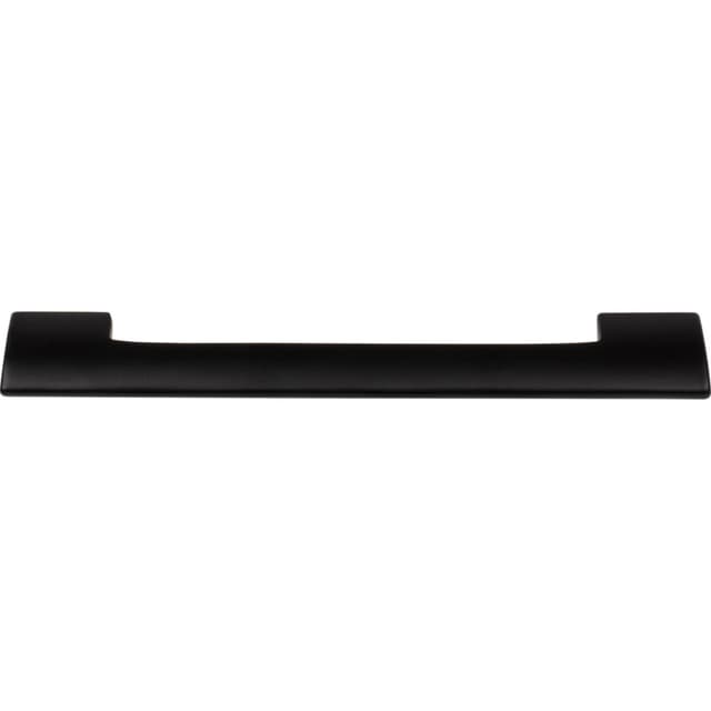 Top Knobs Atwood Series 7-9/16" (192 mm) Center to Center Matte Black Pull, - A633-BL