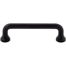 Top Knobs Malin Series 3-3/4" (96 mm) Center to Center Matte Black Pull, - A641-BL