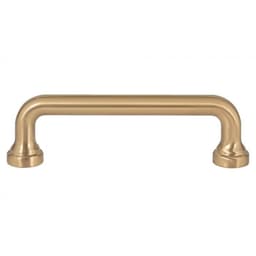 Top Knobs Malin Series 3-3/4" (96 mm) Center to Center Warm Brass Pull, - A641-WB