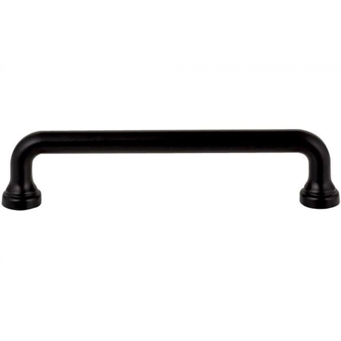 Top Knobs Malin Series 5-1/16" (128 mm) Center to Center Matte Black Pull, - A642-BL