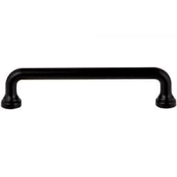 Top Knobs Malin Series 5-1/16" (128 mm) Center to Center Matte Black Pull, - A642-BL