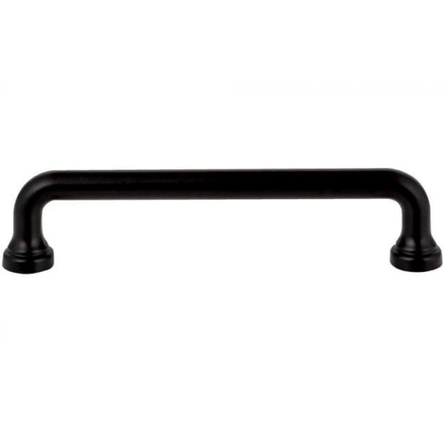 Top Knobs Malin Series 5-1/16" (128 mm) Center to Center Matte Black Pull, - A642-BL