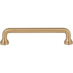 Top Knobs Malin Series 5-1/16" (128 mm) Center to Center Warm Brass Pull, - A642-WB