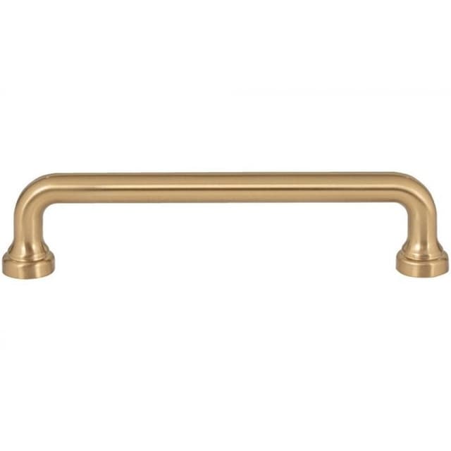 Top Knobs Malin Series 5-1/16" (128 mm) Center to Center Warm Brass Pull, - A642-WB