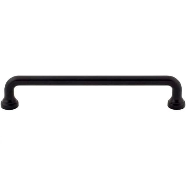 Top Knobs Malin Series 6-5/16" (160 mm) Center to Center Matte Black Pull, - A643-BL