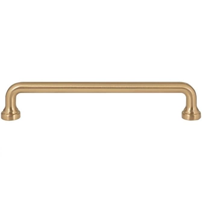 Top Knobs Malin Series 6-5/16" (160 mm) Center to Center Warm Brass Pull, - A643-WB