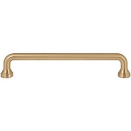 Top Knobs Malin Series 6-5/16" (160 mm) Center to Center Warm Brass Pull, - A643-WB