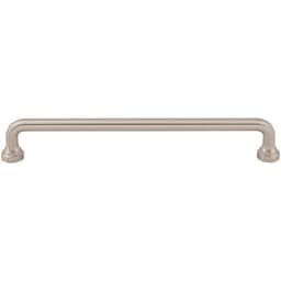 Top Knobs Malin Series 7-9/16" (192 mm) Center to Center Brushed Nickel Pull, - A644-BRN