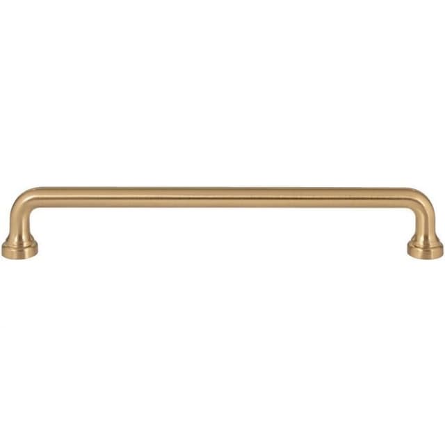 Top Knobs Malin Series 7-9/16" (192 mm) Center to Center Warm Brass Pull, - A644-WB