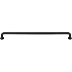 Top Knobs Malin Series 12" (305 mm) Center to Center Matte Black Pull, - A645-BL