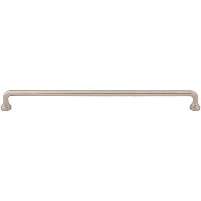 Top Knobs Malin Series 12" (305 mm) Center to Center Brushed Nickel Pull, - A645-BRN