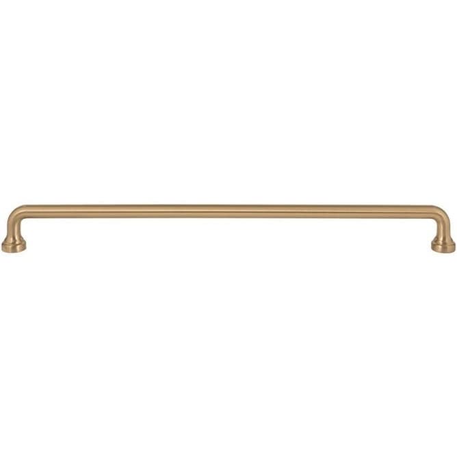Top Knobs Malin Series 12" (305 mm) Center to Center Warm Brass Pull, - A645-WB