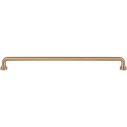 Top Knobs Malin Series 12" (305 mm) Center to Center Warm Brass Pull, - A645-WB