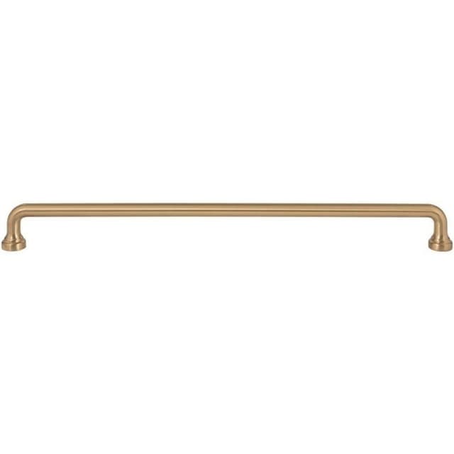 Top Knobs Malin Series 12" (305 mm) Center to Center Warm Brass Pull, - A645-WB
