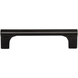 Top Knobs Whittier Series 3-3/4" (96 mm) Center to Center Matte Black Pull, - A652-BL