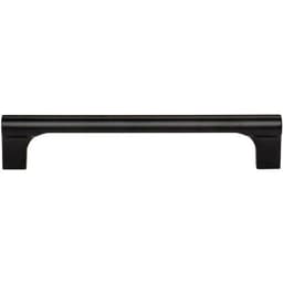 Top Knobs Whittier Series 5-1/16" (128 mm) Center to Center Matte Black Pull, - A653-BL