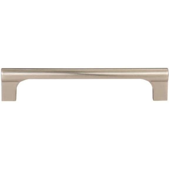 Top Knobs Whittier Series 5-1/16" (128 mm) Center to Center Brushed Nickel Pull, - A653-BRN
