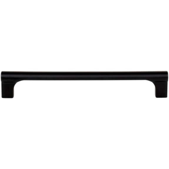 Top Knobs Whittier Series 6-5/16" (160 mm) Center to Center Matte Black Pull, - A654-BL