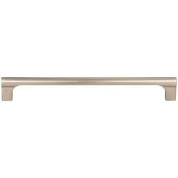 Top Knobs Whittier Series 7-9/16" (192 mm) Center to Center Brushed Nickel Pull, - A655-BRN