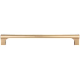 Top Knobs Whittier Series 7-9/16" (192 mm) Center to Center Warm Brass Pull, - A655-WB