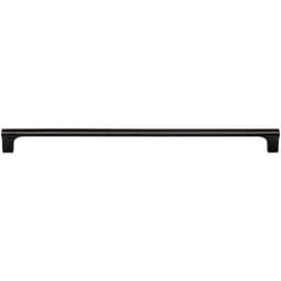 Top Knobs Whittier Series 12" (305 mm) Center to Center Matte Black Pull, - A657-BL