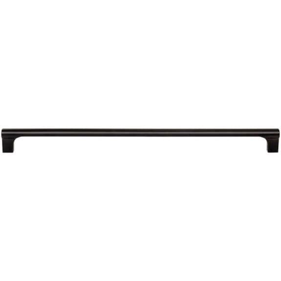 Top Knobs Whittier Series 12" (305 mm) Center to Center Matte Black Pull, - A657-BL