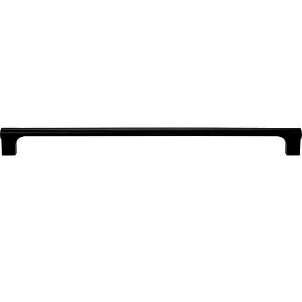 Top Knobs Whittier Series Matte Black 18" (457 mm) Center to Center Appliance Pull, -A659-BL