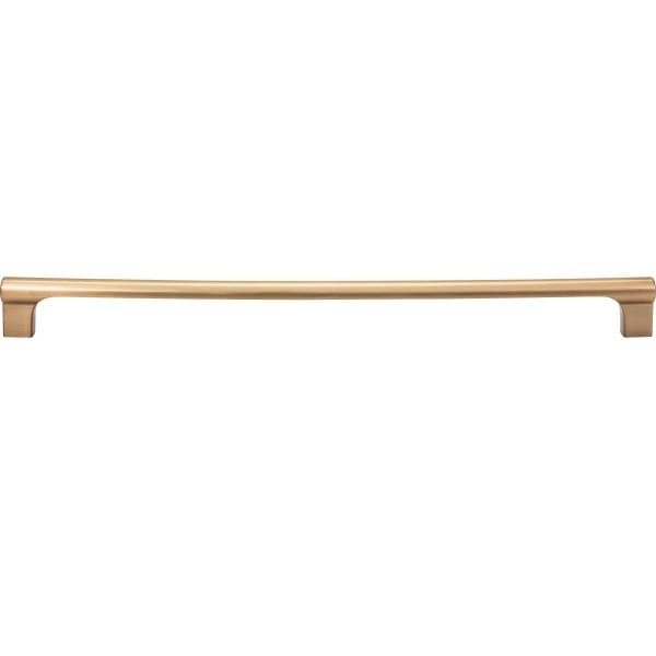 Top Knobs Whittier Appliance Pull 18" (457 mm) Center to Center, Warm Brass, A659-WB