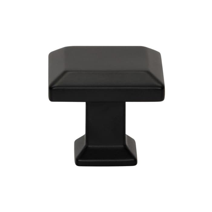 Top Knobs Sweetbriar Lane Series 1-1/4" (32 mm) Diameter Matte BlackKnob, - A660-BL