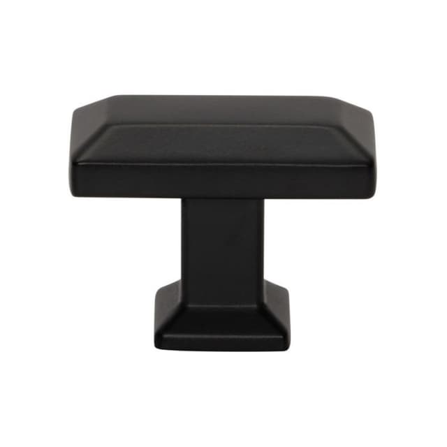 Top Knobs Sweetbriar Lane Series 1-3/8" (35 mm) Diameter Matte BlackKnob, - A661-BL