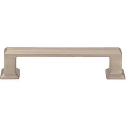 Top Knobs Sweetbriar Lane Series 3-3/4" (96 mm) Center to Center Brushed Nickel Pull, - A663-BRN