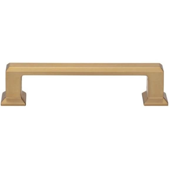 Top Knobs Sweetbriar Lane Series 3-3/4" (96 mm) Center to Center Warm Brass Pull, - A663-WB