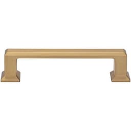 Top Knobs Sweetbriar Lane Series 3-3/4" (96 mm) Center to Center Warm Brass Pull, - A663-WB